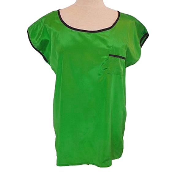 Fun & Flirt Pull On Lightweight Blouse NEW- Sz. Lrg - Picture 1 of 6